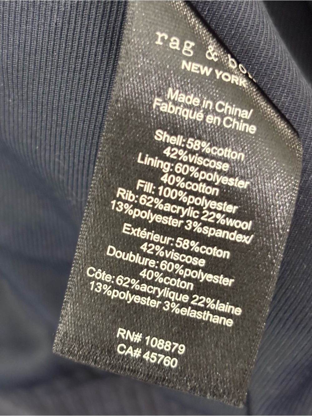 Rag & Bone Dugout Jacket - Picture 11 of 12